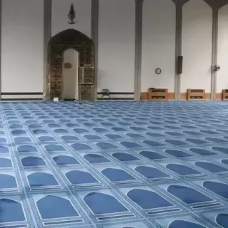 Blue Masjid Carpet in Ajman