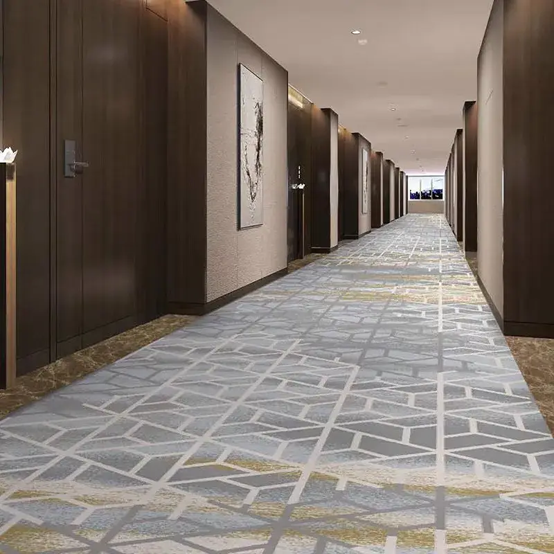 High Grade Woven Wall to Wall Luxury Wool Carpet