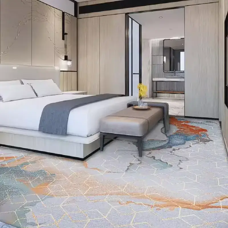 Luxury Carpets Wall to Wall Corridor Nylon Printin