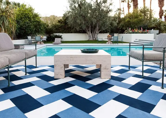 Patterend Outdoor Carpet
